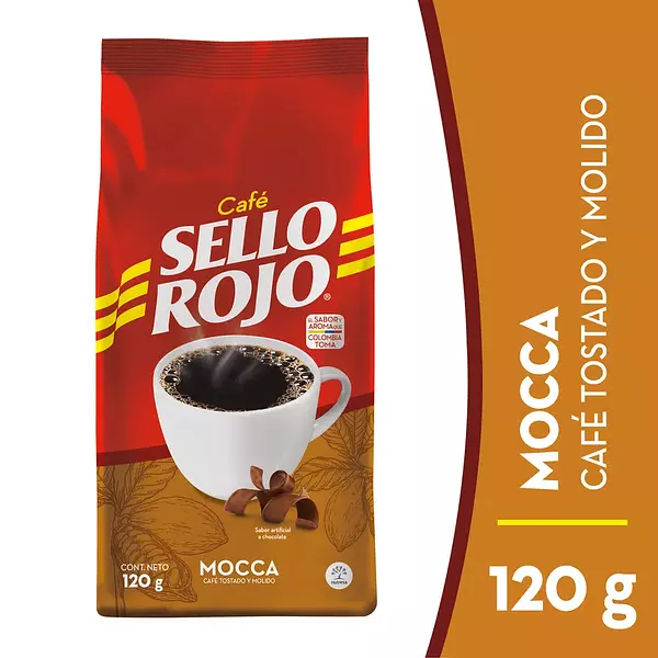 Café Sello Rojo Sabor A Mocca 120 Gr