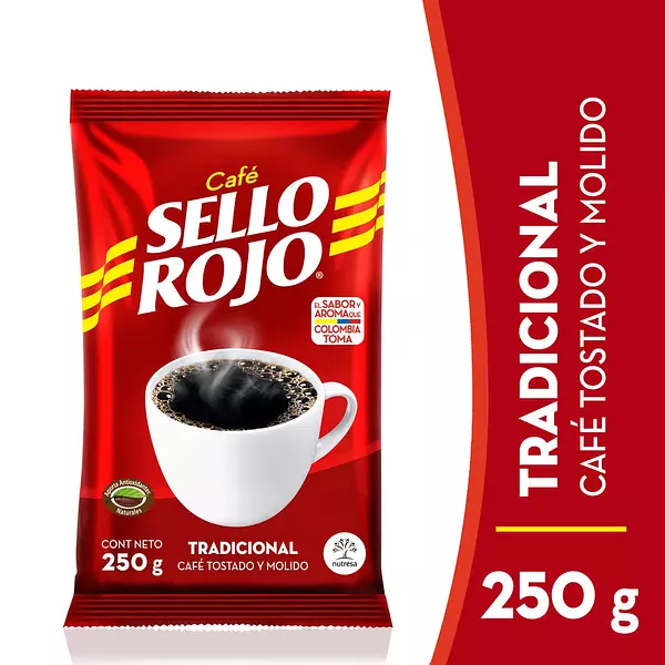 Café Sello Rojo Tradicional 250 Gr