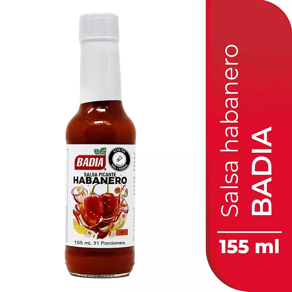 Salsa Habanero Badia 155ml