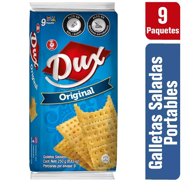 Galleta Dux 9 Unidades X250 Gr