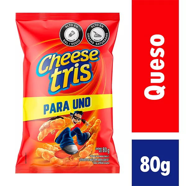 Cheese Tris Fritolay Queso 80 G