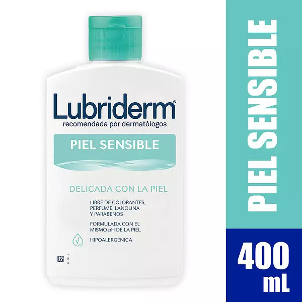 Crema Lubriderm Piel Sensible 400 Ml