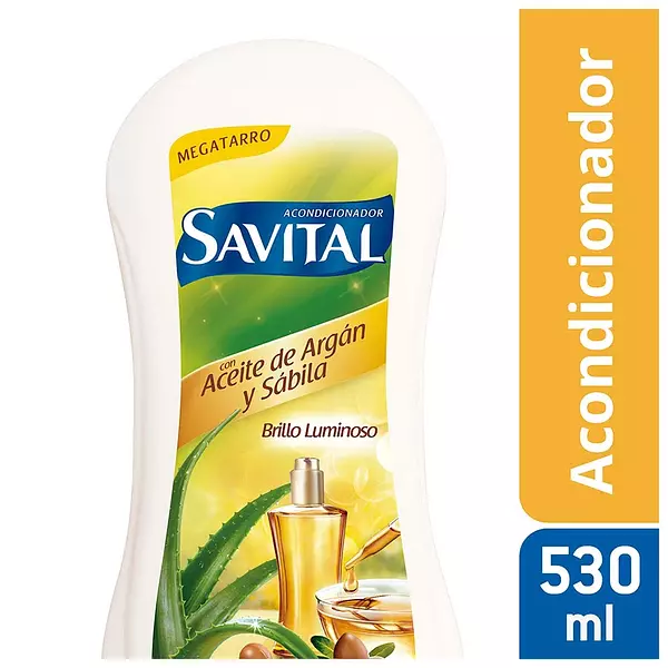 Acondicionador Savital Aceite Argán 530 Ml