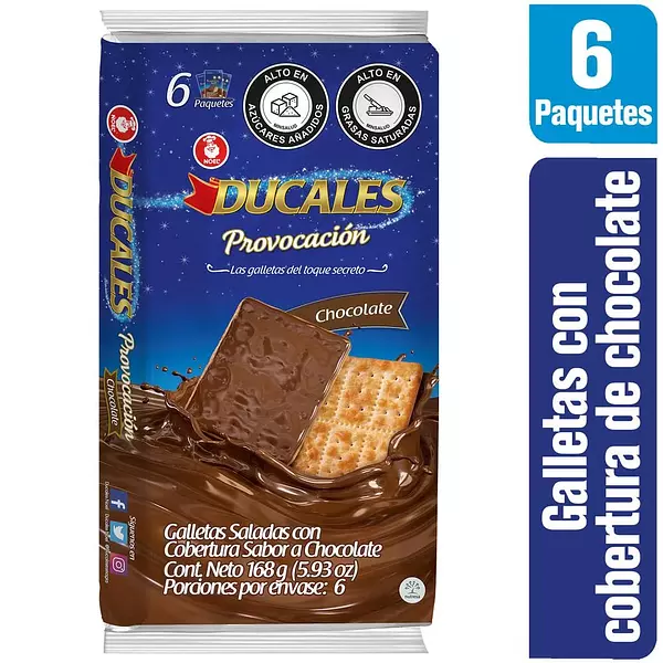 Galleta Ducales Provocación Bolsa 168g