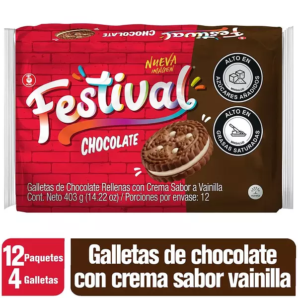 Galletas Festival Chocolate 403g