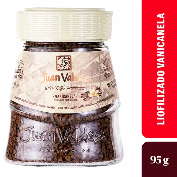 Café Juan Valdez Liofilizado Vanicanela X95g