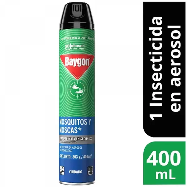 Insecticida Aerosol Voladores Baygon 400ml