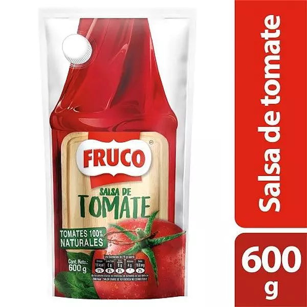 Salsa De Tomate Fruco X600gr