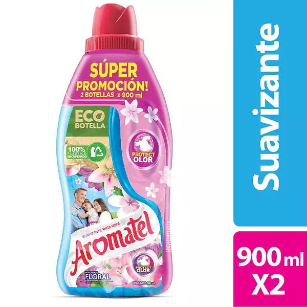 Suavizante Aromatel Fragancia Floral 2 Unidades X900ml