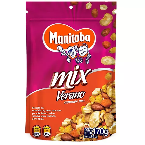 Maní Manitoba Mix Verano 170g