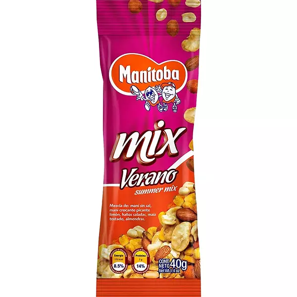 Maní Manitoba Mix Verano 40g