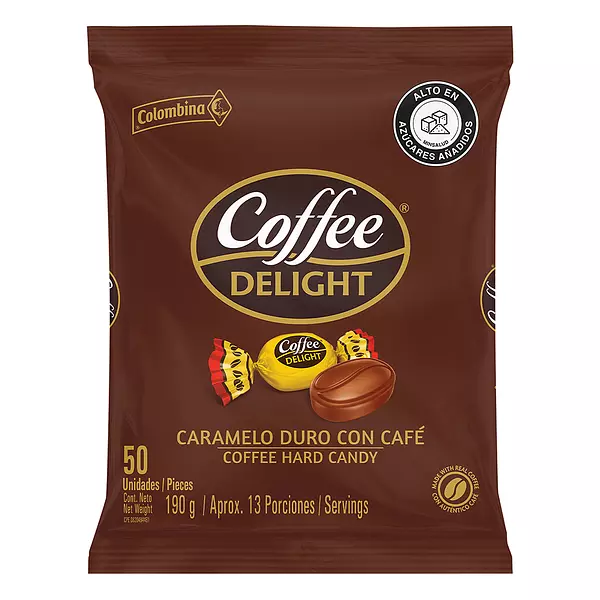 Coffee Delight Duro De Café 50 Unidades