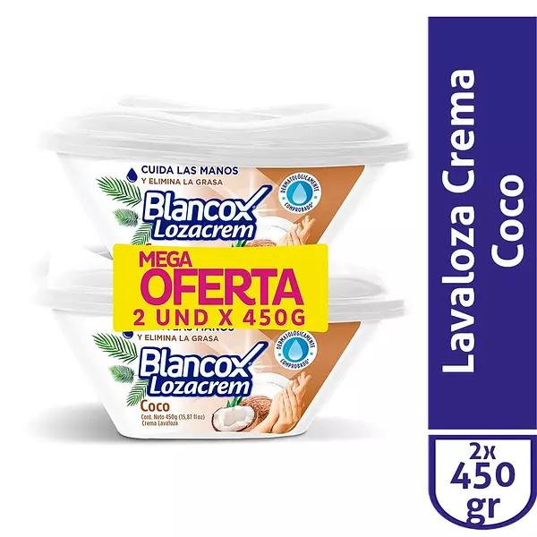 Lavaloza Blancox Lozacrem Coco X2und X450g C/U