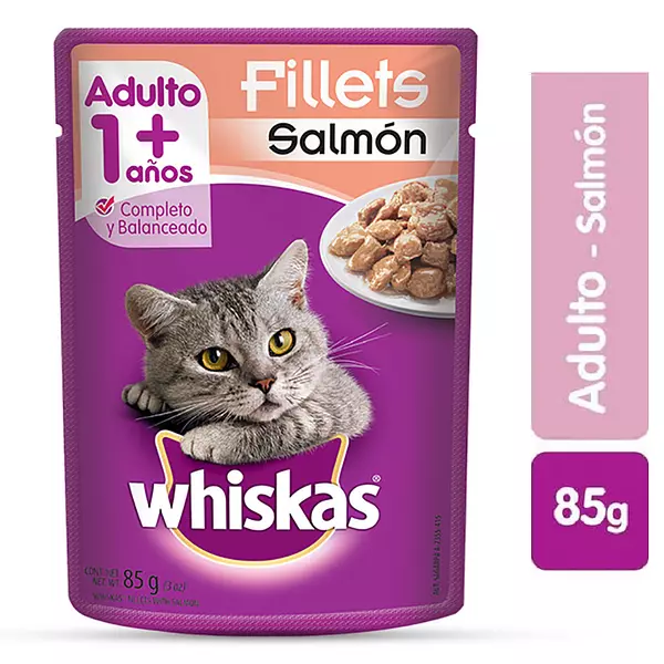 Sobre De Whiskas Salmón 85gr