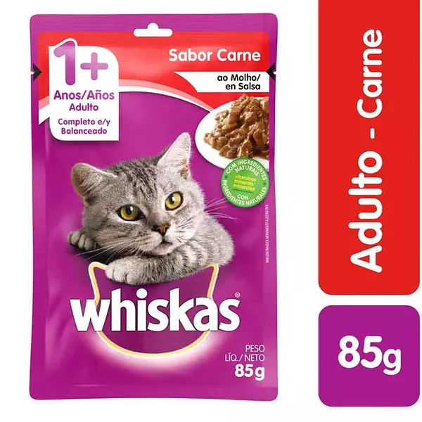 Sobre De Whiskas Carne 85gr