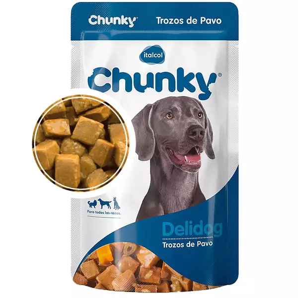 Trozos De Pavo Delidog Chunky 100g