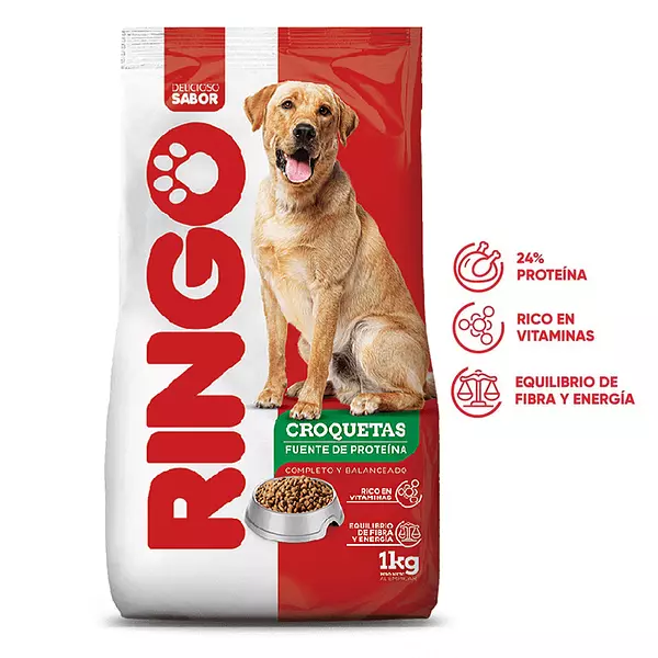 Croquetas Para Perro Ringo X1kg