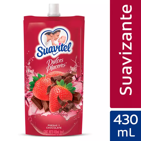 Suavizante Suavitel Fresas Y Chocolate 430ml