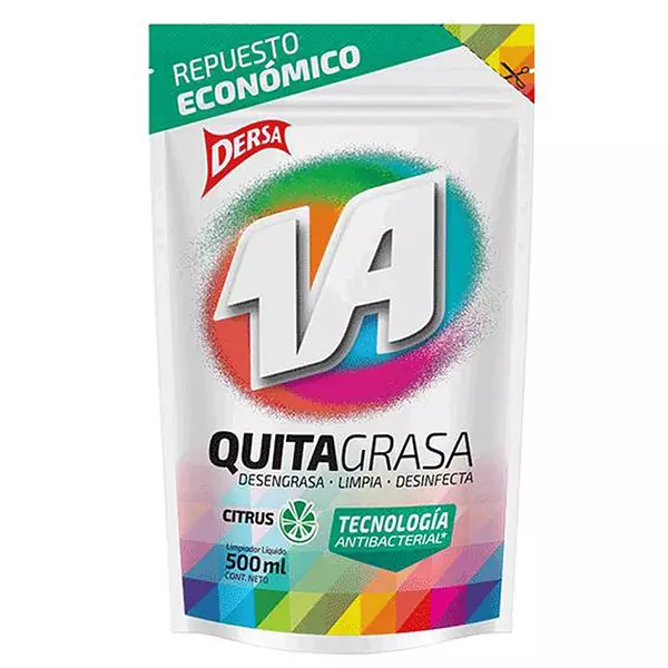 Desengrasante Quitagrasa 1a Dersa 500ml