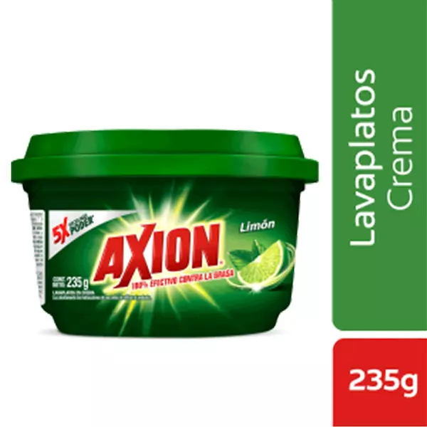 Lavaloza En Crema Axion Limón 235 G