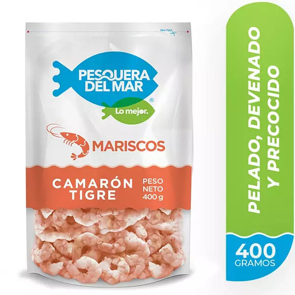 Camarón Tigre Pesquera Del Mar X400g