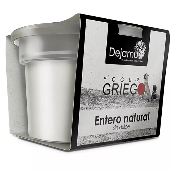 Yogurt Griego Dejamu Natural Sin Dulce X160g