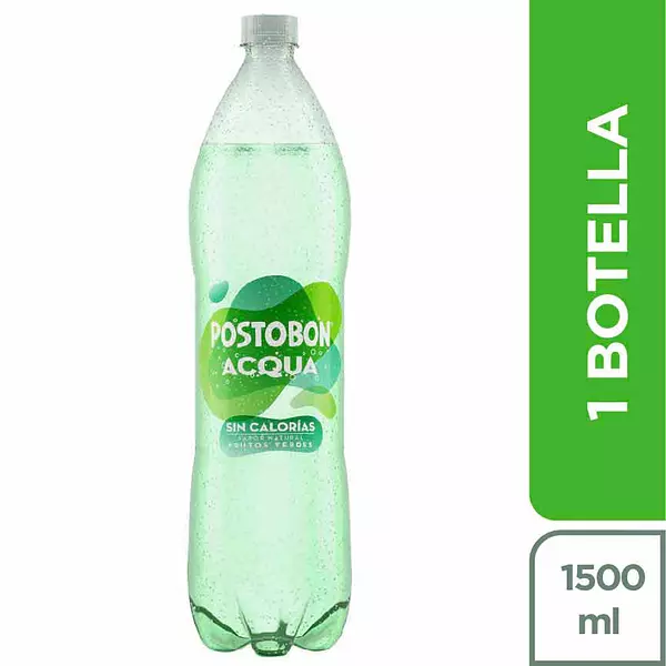 Agua Postobón Acqua Frutos Verdes 1500ml