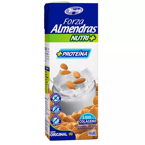 Bebida De Almendras Forza Toning Original X946ml