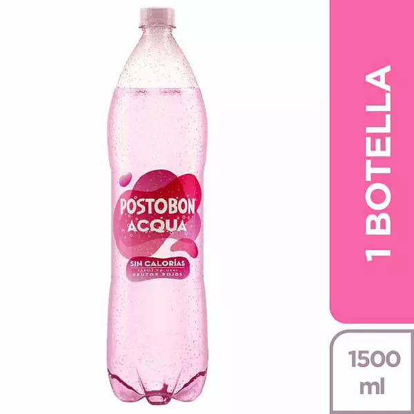 Agua Postobon Acqua Frutos Rojos 1500ml