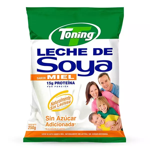 Leche De Soya Toning Miel 250g