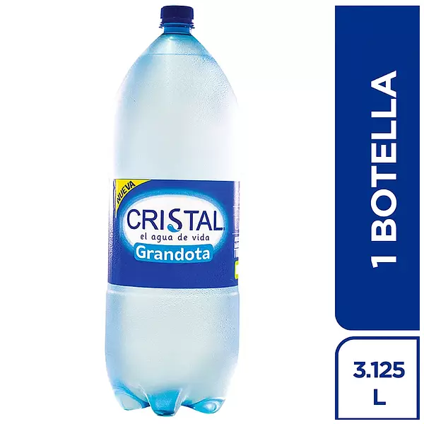 Agua Cristal Potable 3.125l