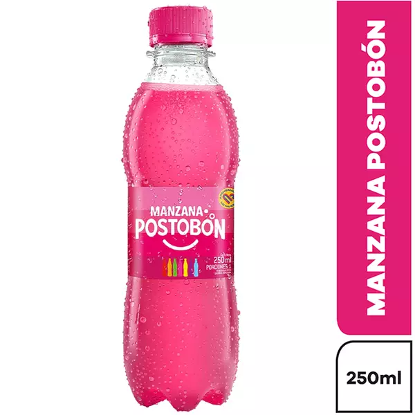 Gaseosa Manzana Postobon 250ml