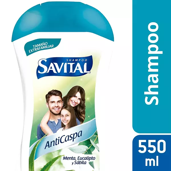 Shampoo Savital Anticaspa 550ml