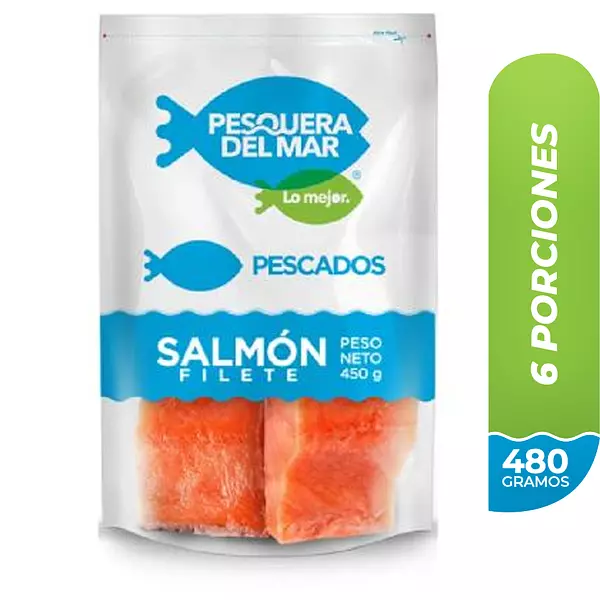 Filete De Salmón Pesquera Del Mar X450g