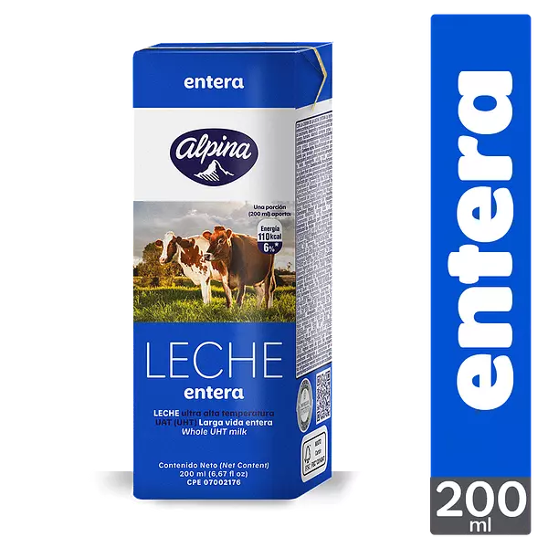 Leche Alpina Entera X200ml