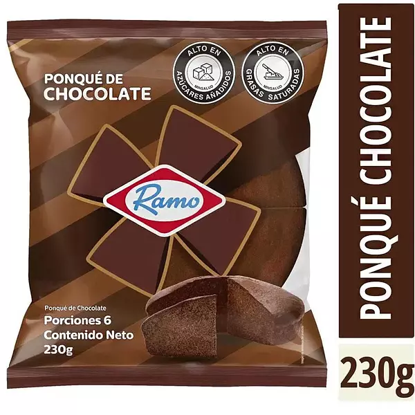 Ponque Ramo Chocolate X230gr