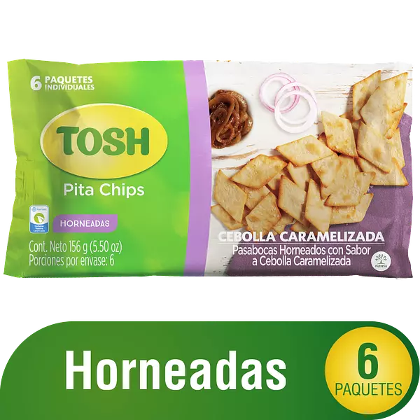 Pasabocas Horneados Pita Chips 156g