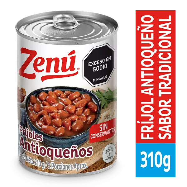 Frijoles Antioqueños Zenú 310g