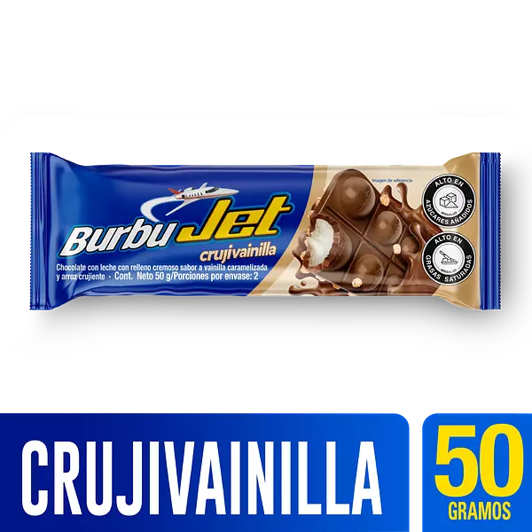 Burbu Jet Crujivainilla 50g