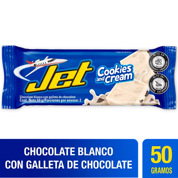 Chocolatina Jet Cookies And Cream 50g