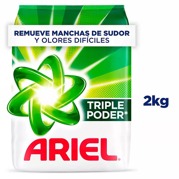 Detergente Polvo Ariel 2000g