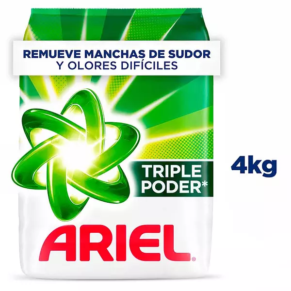 Detergente Ariel En Polvo 4000g