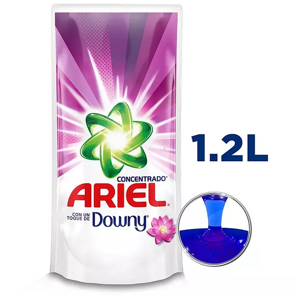 Detergente Ariel Líquido Toque Downy 1.2 L