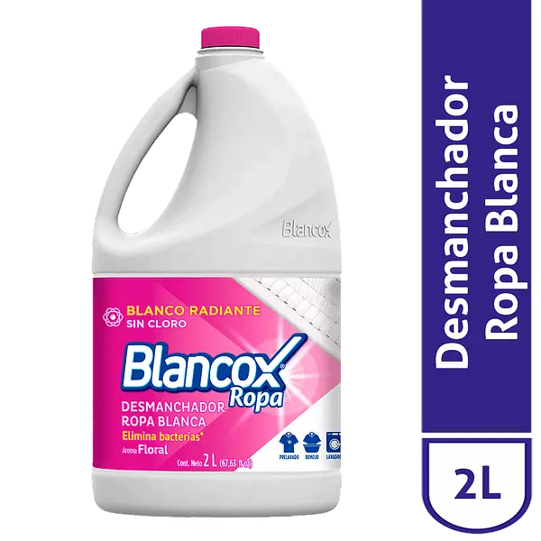 Desmanchador Líquido Blancox Ropa 2l