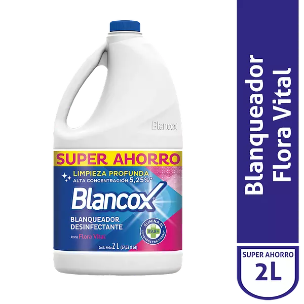 Blanqueador Blancox Flor Vital 2000ml