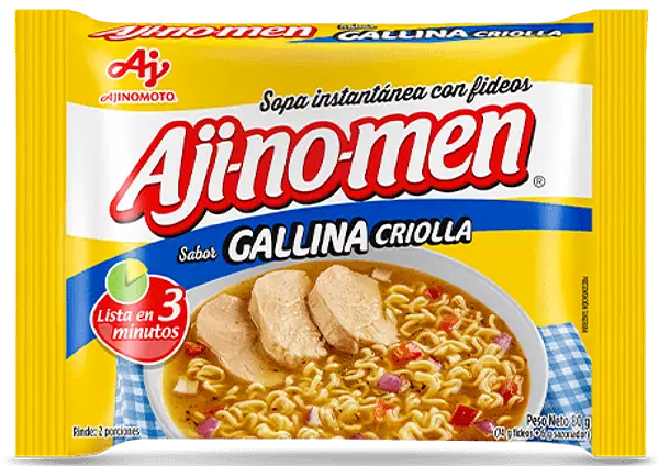 Sopa Instantánea Aji-No-Men® Gallina Criolla 80g