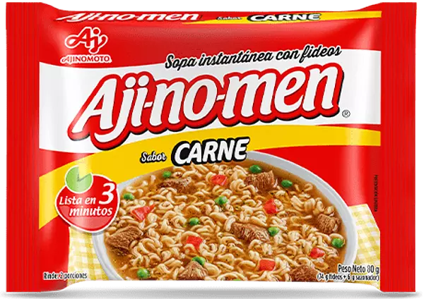 Sopa Instantánea Aji-No-Men® Carne 80g