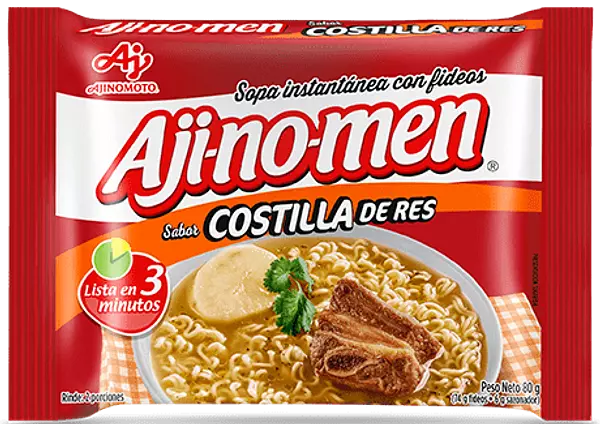 Sopa Instantánea Aji-No-Men® Costilla De Res 80g