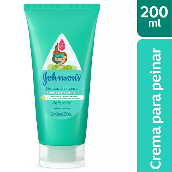 Crema Para Peinar Johnson'S Hidratación Intensa 200ml