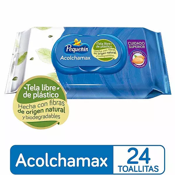 Toallitas Húmedas Pequeñin Acolchamax 24 Unidades